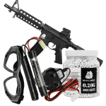 Bulldog M4 PI RIS Airsoft Gun Bundle Offer
