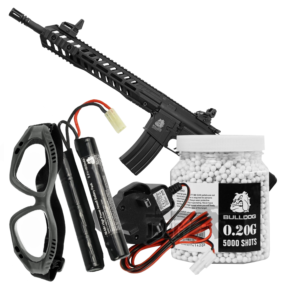 Bulldog ST M4 Diamondback Airsoft Gun Bundle Offer Just BB Guns Ireland