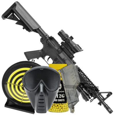 Bundle Offer BB Gun Set 8907A M4 CQB