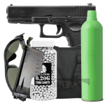 Hg185 G17 Gas Sportline Pistol Bundle Offer Set