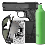 SR1911 S Gas Airsoft Pistol Bundle Offer Set