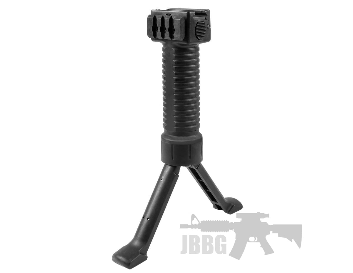Grip Bipod Black Just BB Guns Ireland
