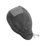 black fencing mask 111