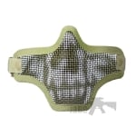 green camo half mask 111