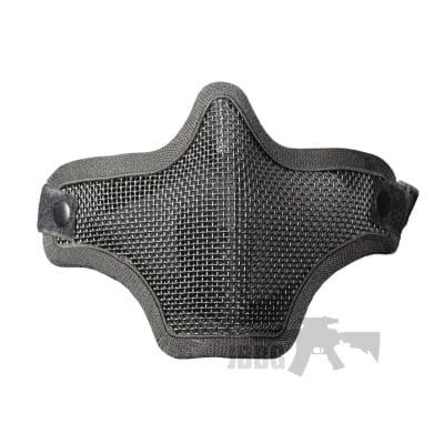 half mask black at jjbg 1 strap