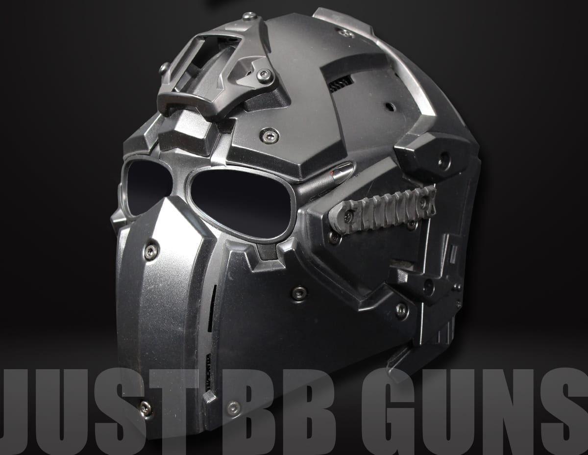 Airsoft Tactical Helmet with NVG Shroud and Transfer Base at Just BB