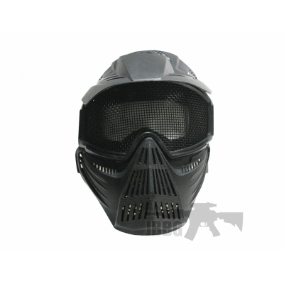 airsoft mask black 1 at jbbg