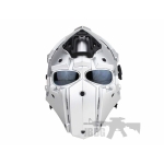 silver tactical helmet mask 1