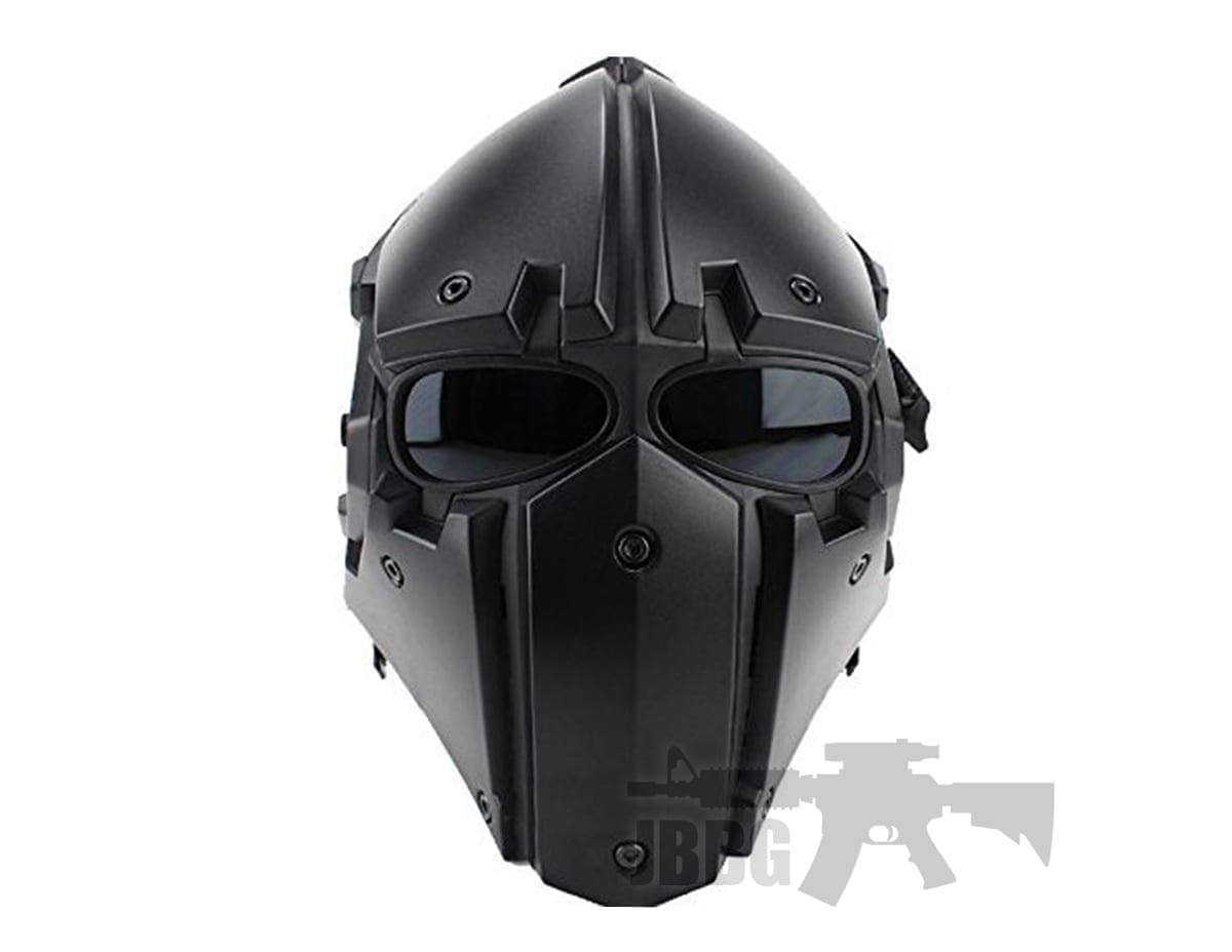 Airsoft Tactical Helmet  with Full Face  Mask  at Just BB 