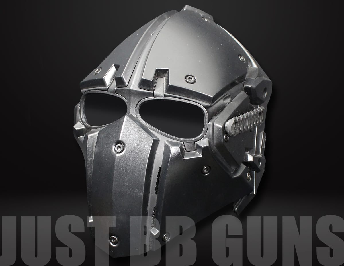 Airsoft Tactical Helmet  with Full Face  Mask  at Just BB 