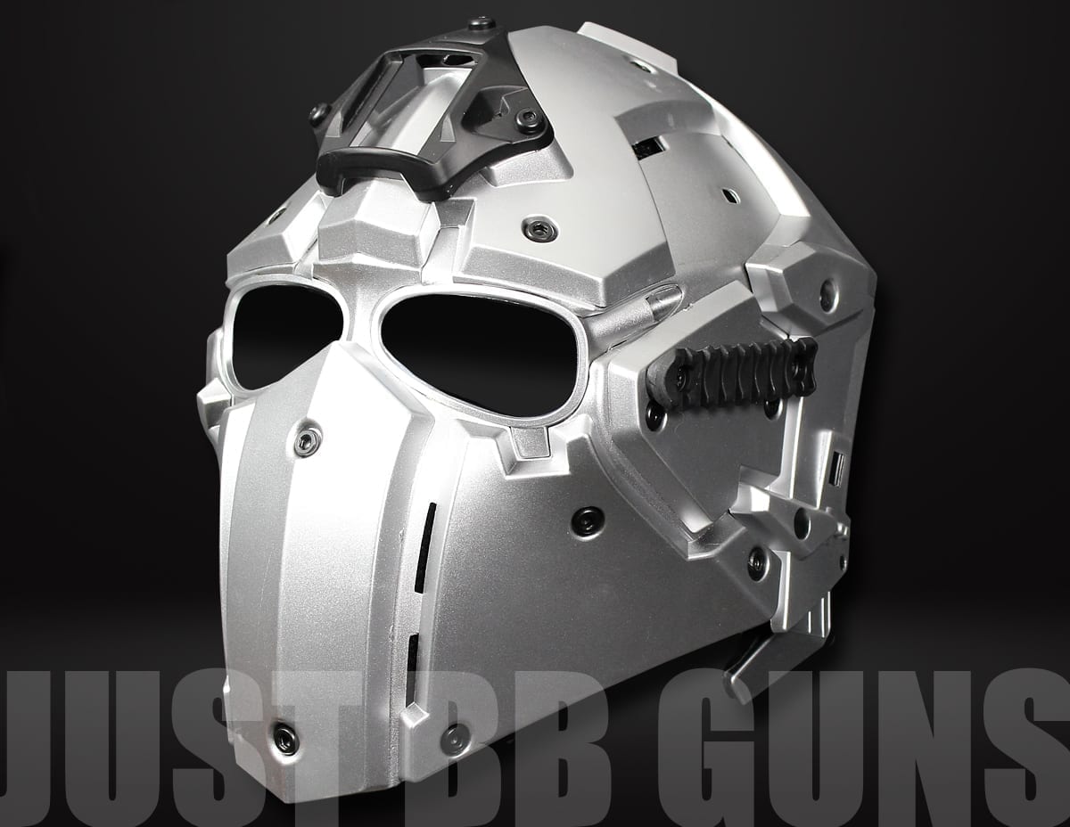 Airsoft Tactical Helmet with NVG Shroud and Transfer Base at Just BB