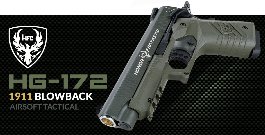 HG172-TAC-1911-GAS-PISTOL-BA1 HG172 TAC 1911 GAS PISTOL BA1