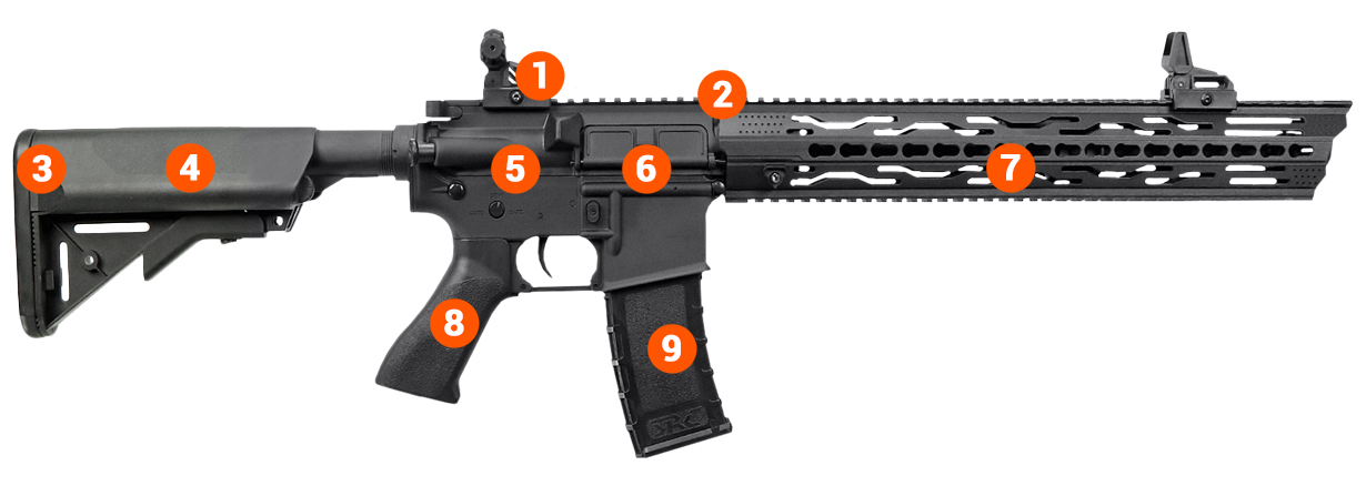 Bulldog MAMBA P1 airsoft gun info 1