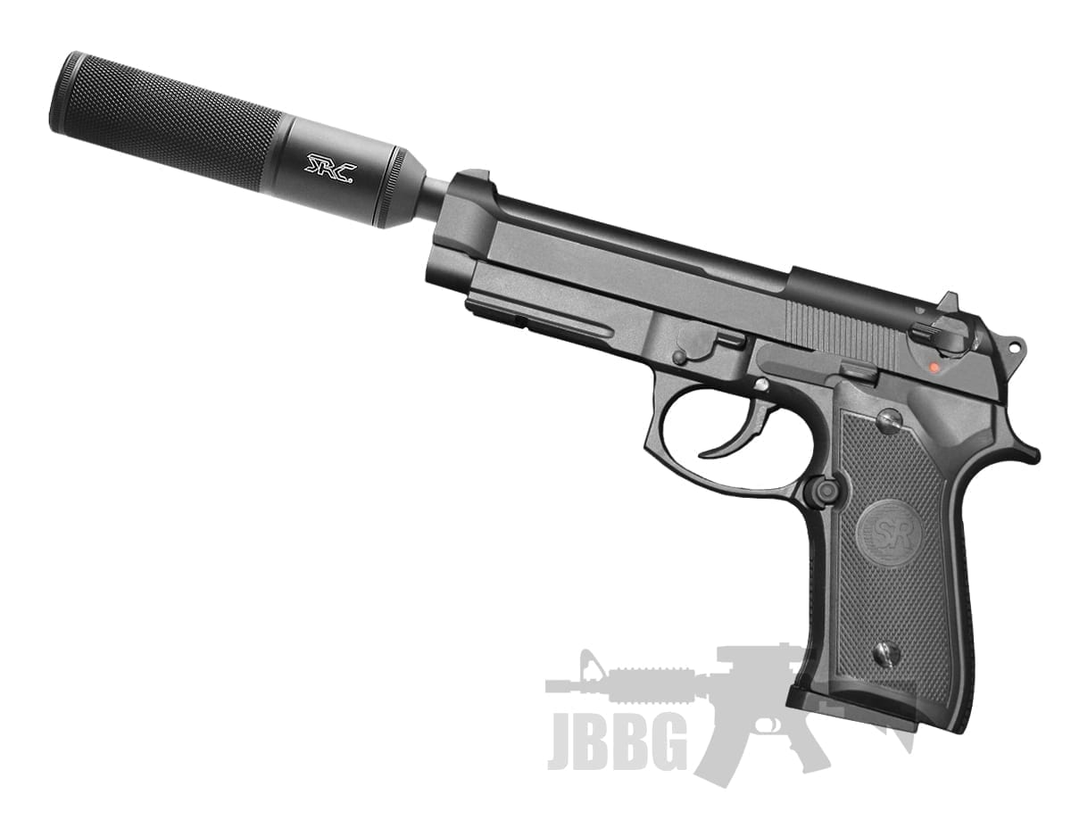 Sr92 X2 Co2 Airsoft Pistol with Silencer Just BB Guns Ireland Sr92 X2 Co2 Airsoft Pistol with Silencer Just BB Guns Ireland