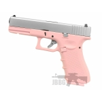 17 pink silver pistol 1 1