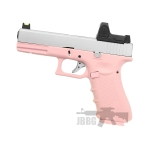 17s pink silver pistol 1 1