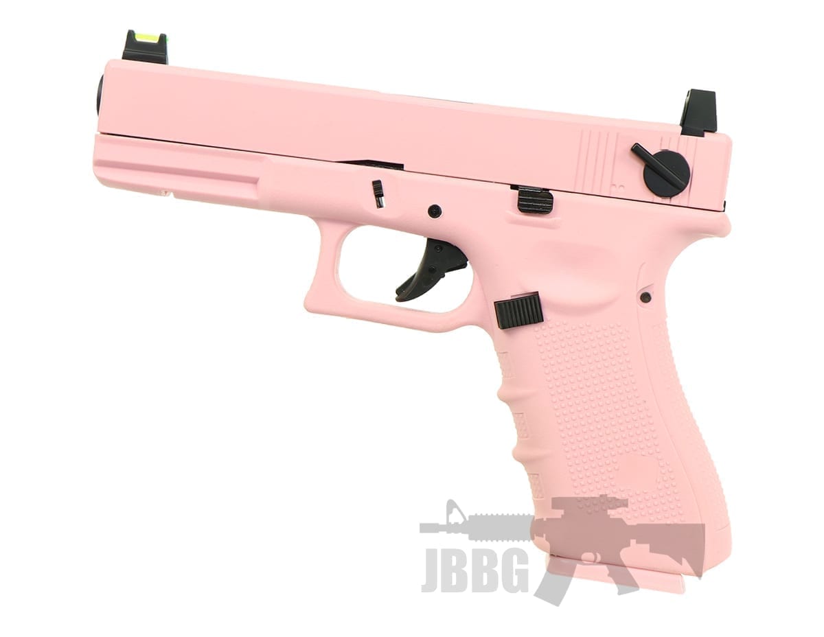 nuprol g18 pink gas airsoft pistol 1 1
