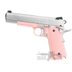 raven 1911 pink silver 1 pistol 1