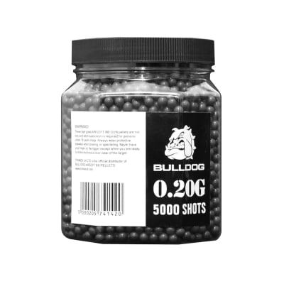 black 5000 20g bb pellets at just bb guns airsoft shop 1