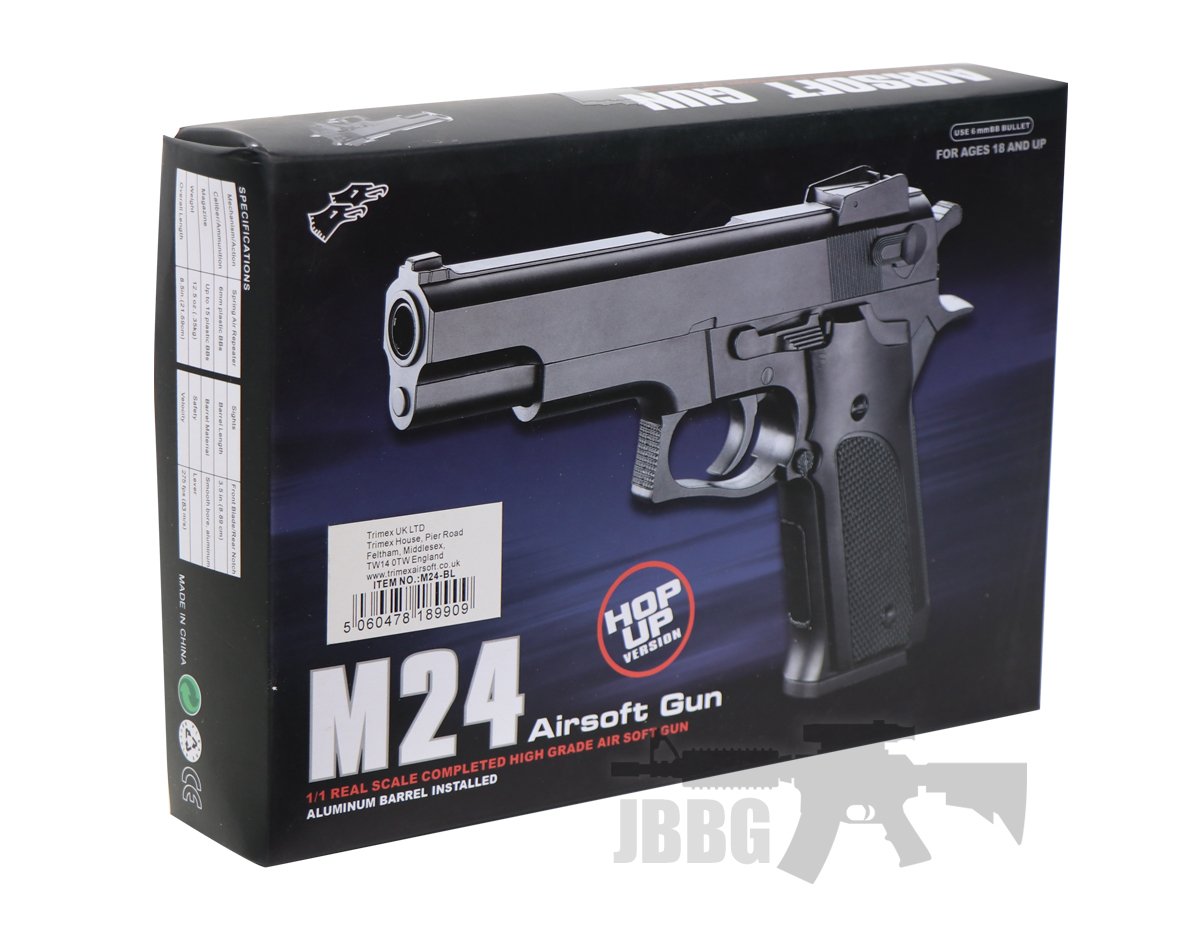 M24 Airsoft Pistol with Silencer - Just BB Guns Ireland
