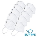 pack of 10 masks kn95