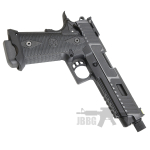 BABA YAGA Combat Master Hi Capa Gas Blowback Airsoft Pistol with Threaded Barrel 2X EX 7