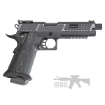 BABA YAGA Combat Master Hi Capa Gas Blowback Airsoft Pistol with Threaded Barrel 2X EX 88