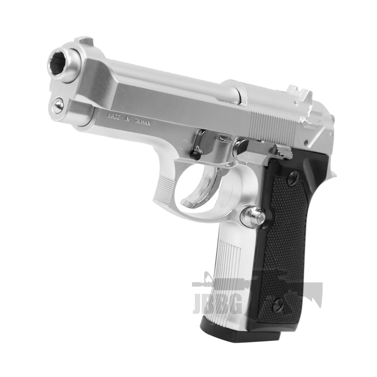HA118 Airsoft Spring BB Pistol Silver Just BB Guns Ireland