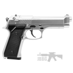 HA118 AIRSOFT SPRING BB PISTOL SILVER 2