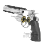 SRC 6 Inch Titan Platinum Ver CO2 Airsoft Revolver 555