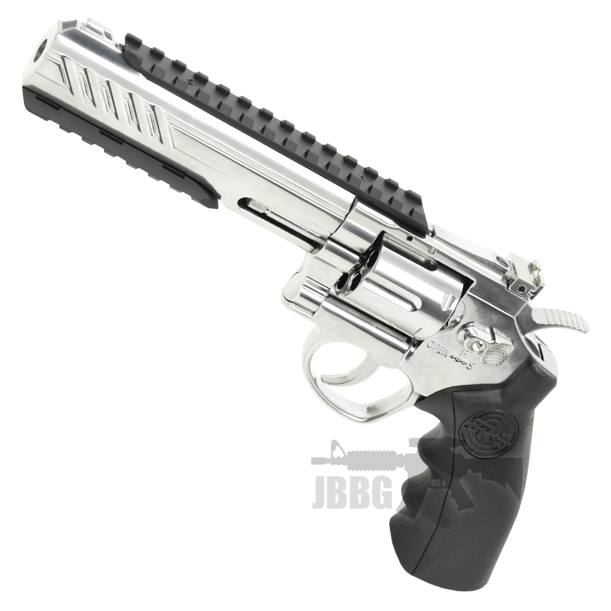 GAS POWERED SRC 4 INCH TITAN FULL METAL CO2 AIRSOFT REVOLVER