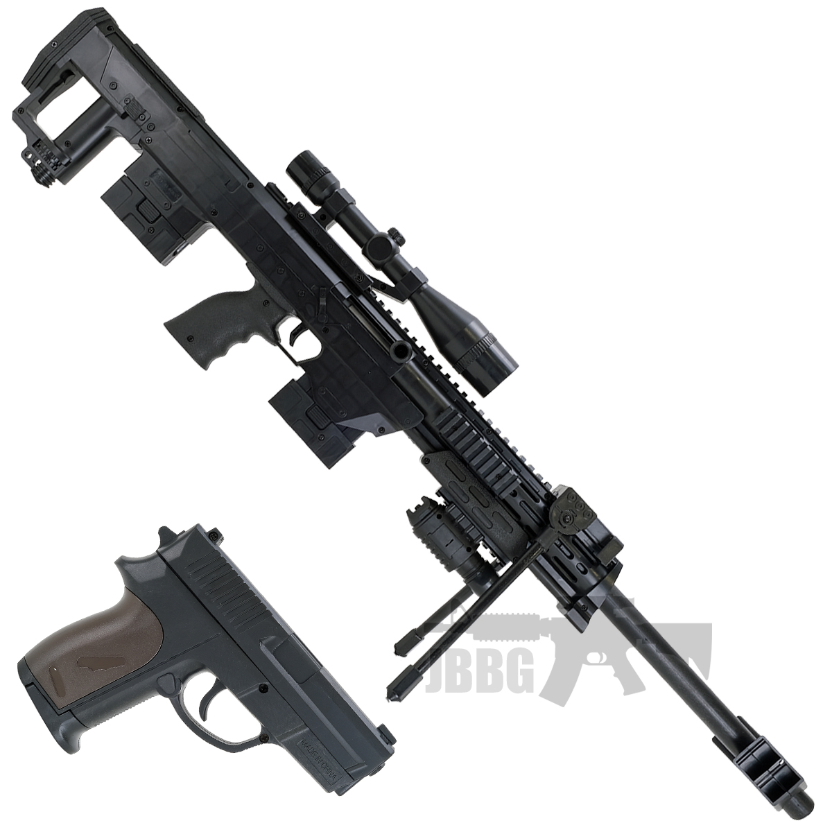 P1161 Airsoft BB Gun and Pistol Set Just BB Guns Ireland