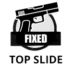 fixed slide airsoft bb gun pistol