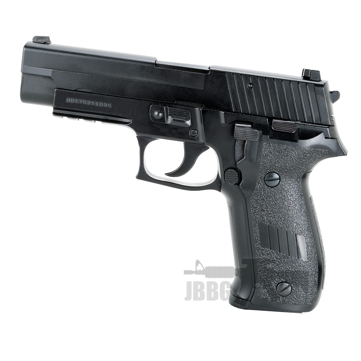hg175 black airsoft pistol 1
