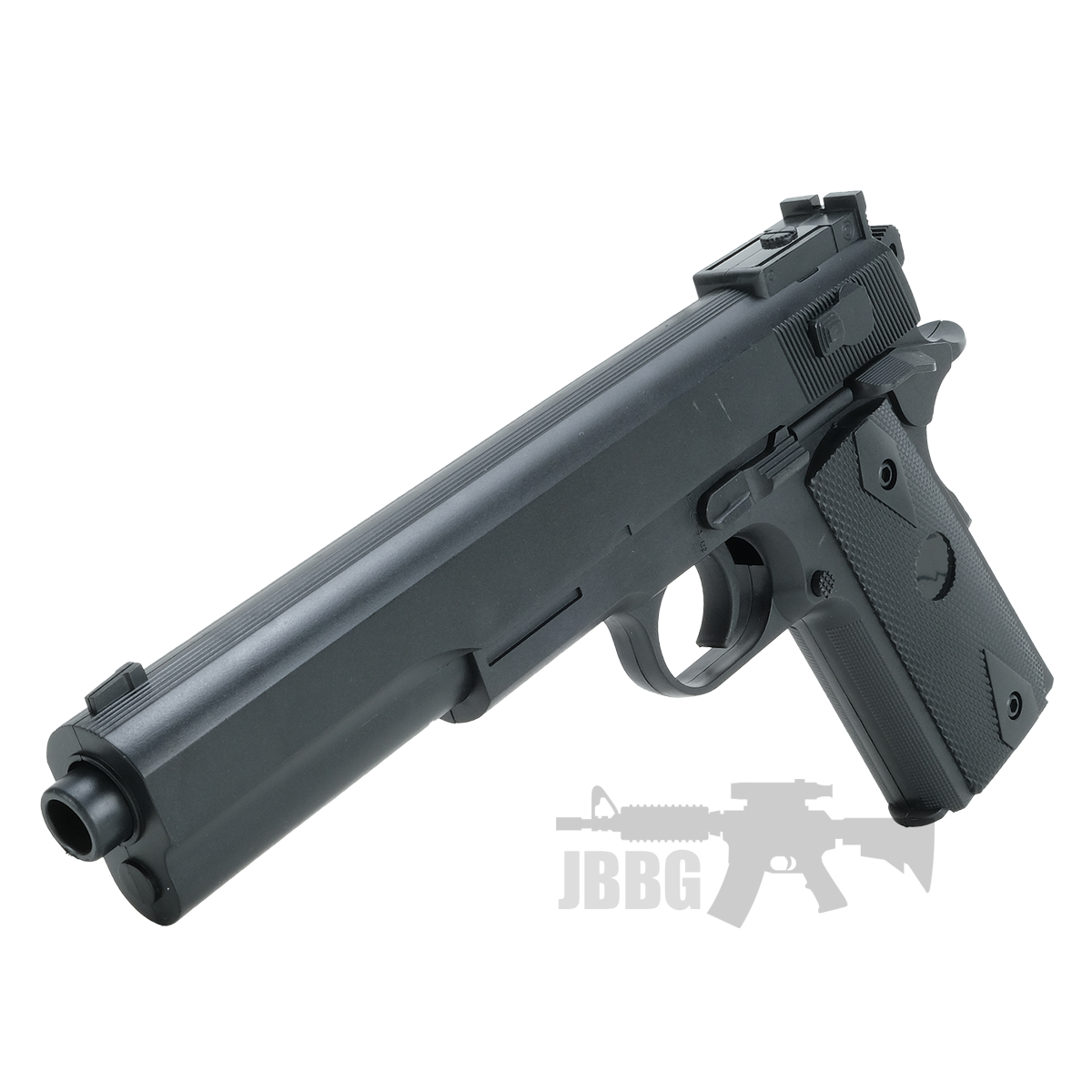thumbnail image 2 of Galaxy G2A Full Metal Spring Airsoft Pistol - 1911 Style With Barrel Extension 2 of 5