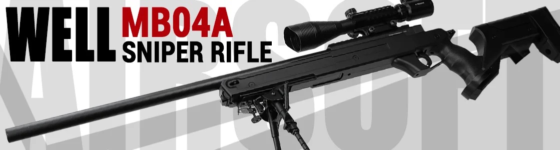 MB04A Airsoft Sniper Rifle jbbg