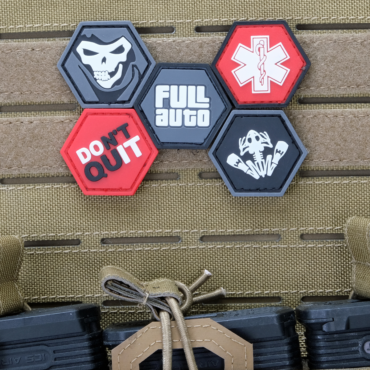 Full Auto Ballistic Hex Patch BH00045 - Just BB Guns Ireland