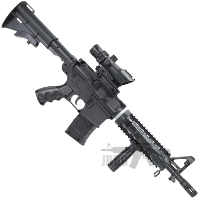 8920A CQB RIS Spring M4 Airsoft BB Gun bk1