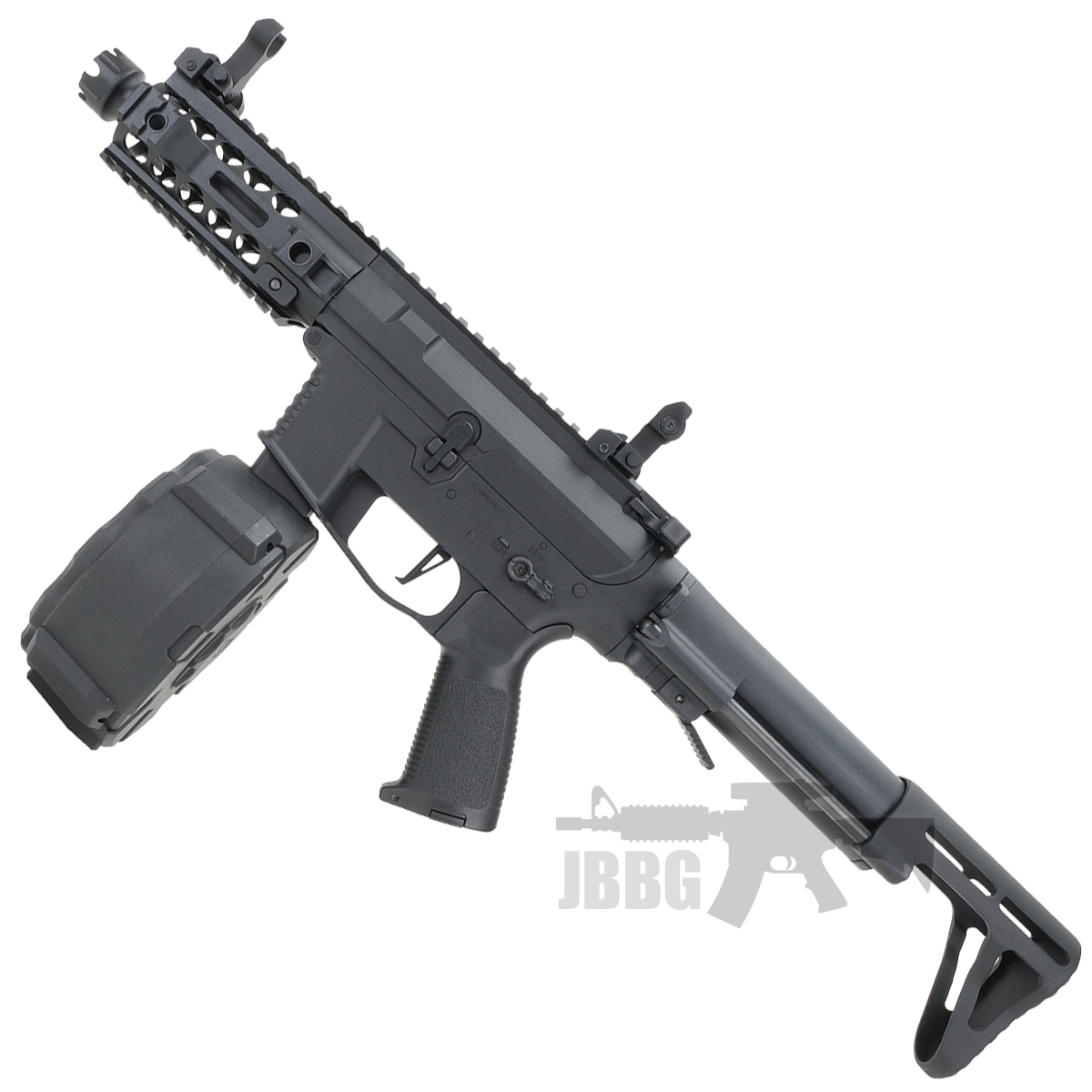 Classic Army PX9 Airsoft Gun AEG with Drum Mag 11 jpg