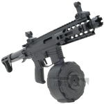 Classic Army PX9 Airsoft Gun AEG with Drum Mag 12 jpg