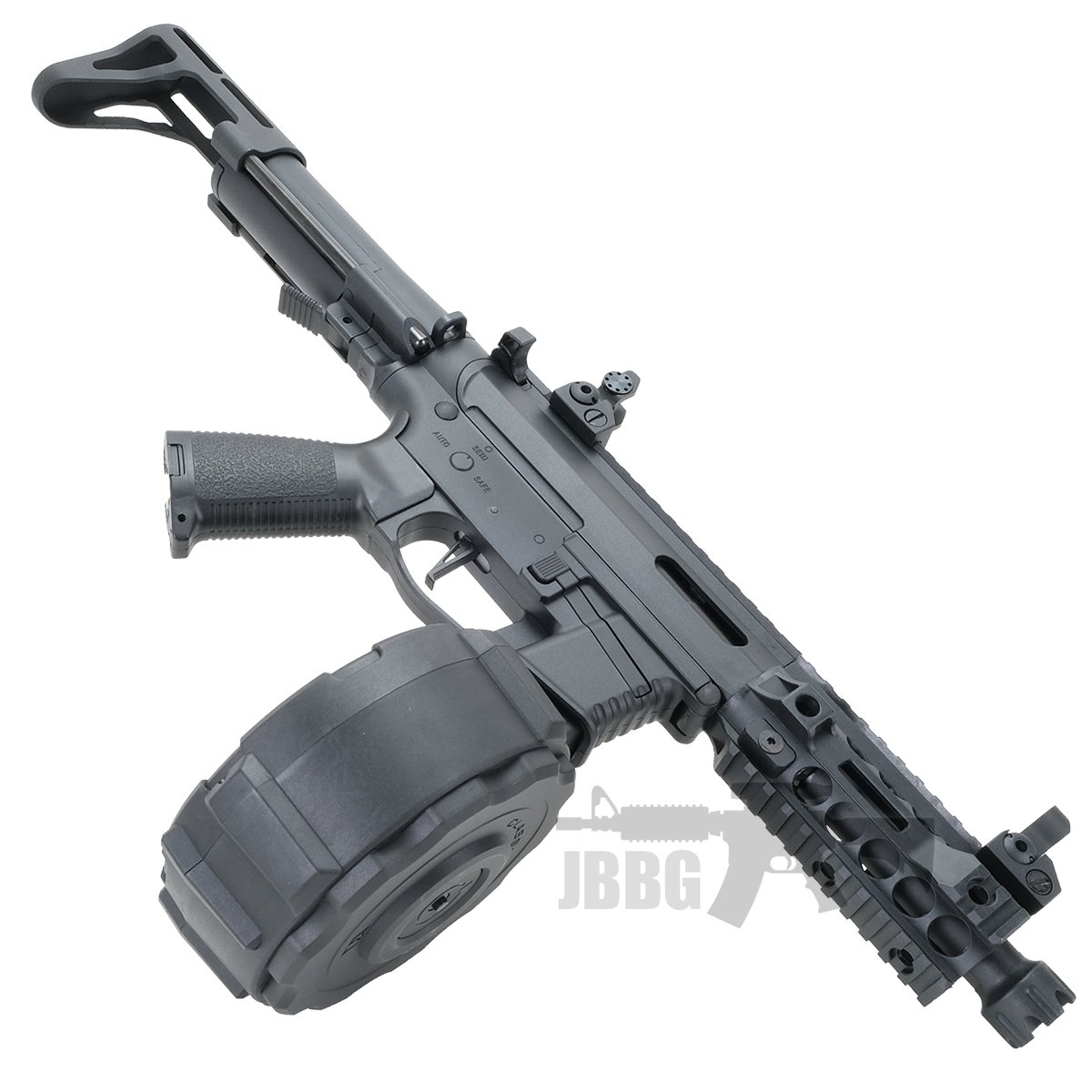 Classic Army PX9 Airsoft Gun AEG with Drum Mag 14 jpg
