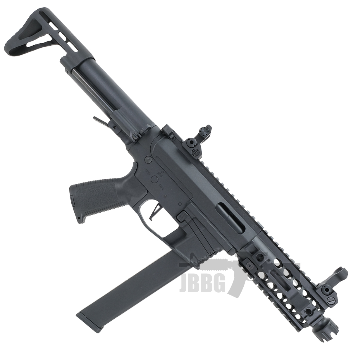 Classic Army PX9 Airsoft Gun AEG with Drum Mag 2 jpg