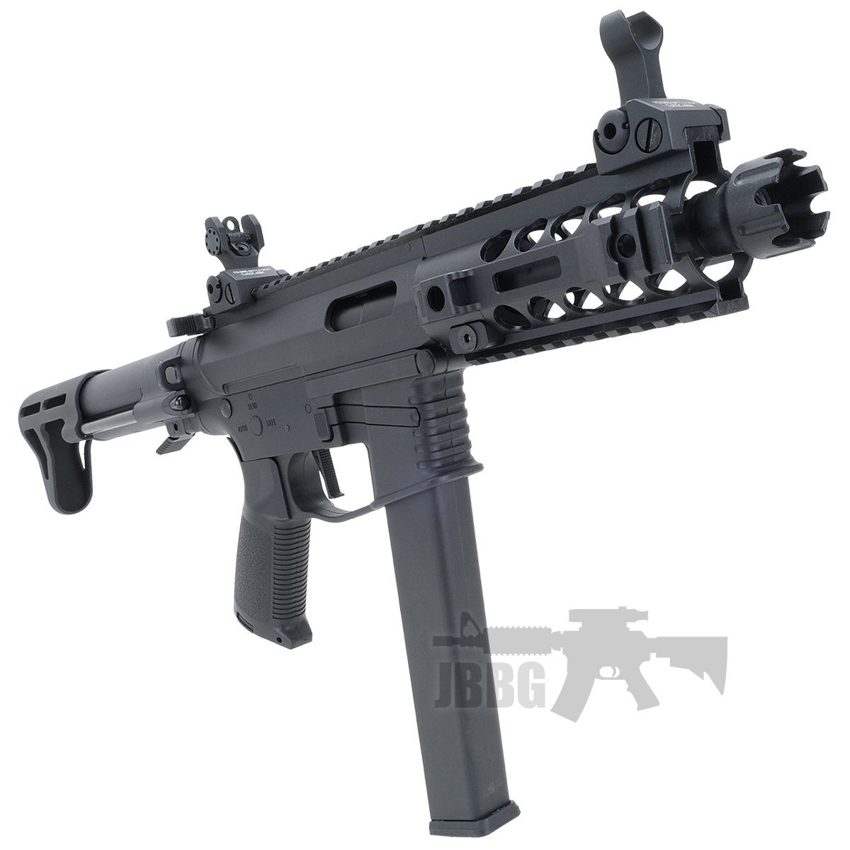 Classic Army PX9 Airsoft Gun AEG with Drum Mag 4 jpg