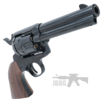 King Arms SAA 45 Peacemaker Airsoft Gas Revolver S BK2 1 jpg