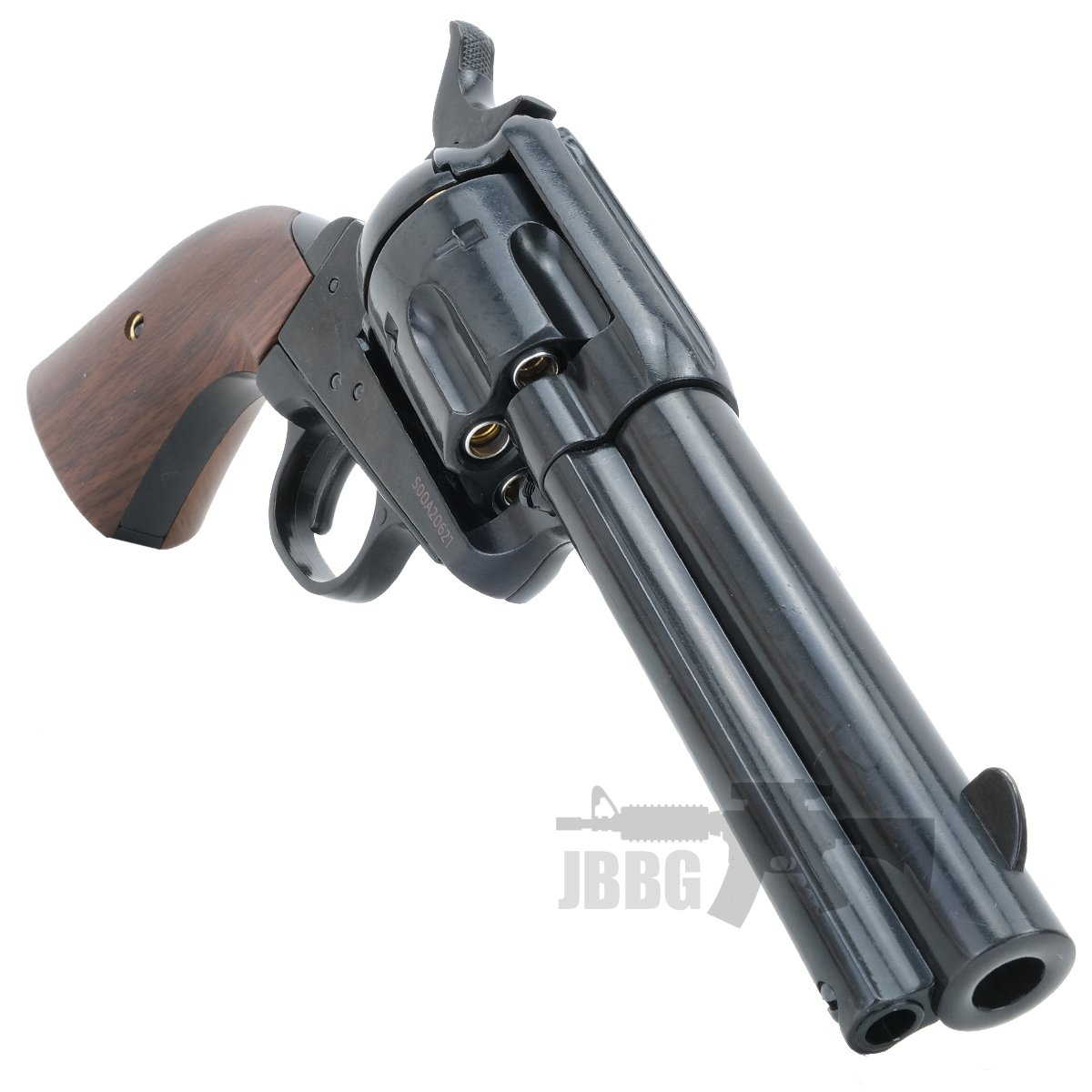 King Arms SAA 45 Peacemaker Airsoft Gas Revolver S BK2 6 jpg
