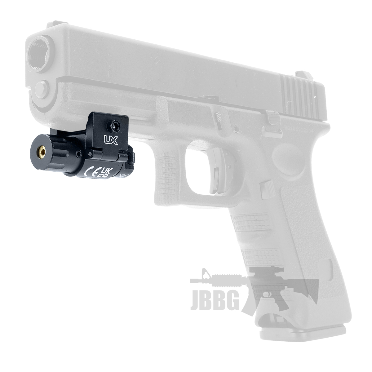Rail Mounted Laser Pistol Sight jbbg 01 jpg