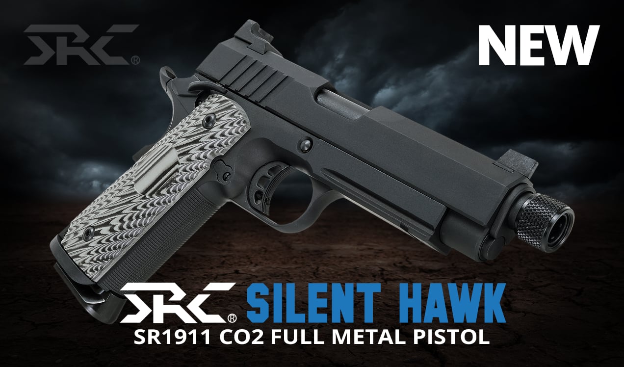 sr1911 silant hawk co2 airsoft pistol b1