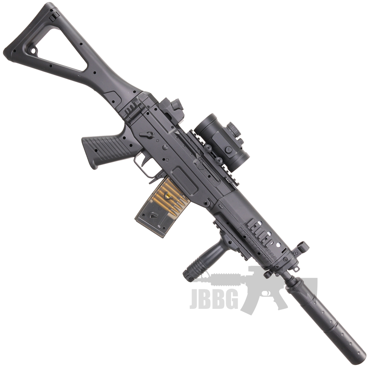 Double Eagle M82 AEG Airsoft BB Gun Tactical Set 5