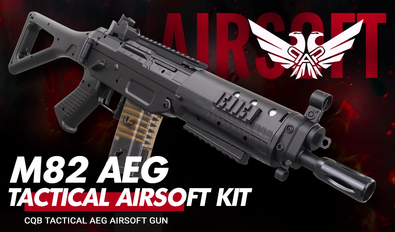 Double Eagle M82 CQB Airsoft Gun PR1