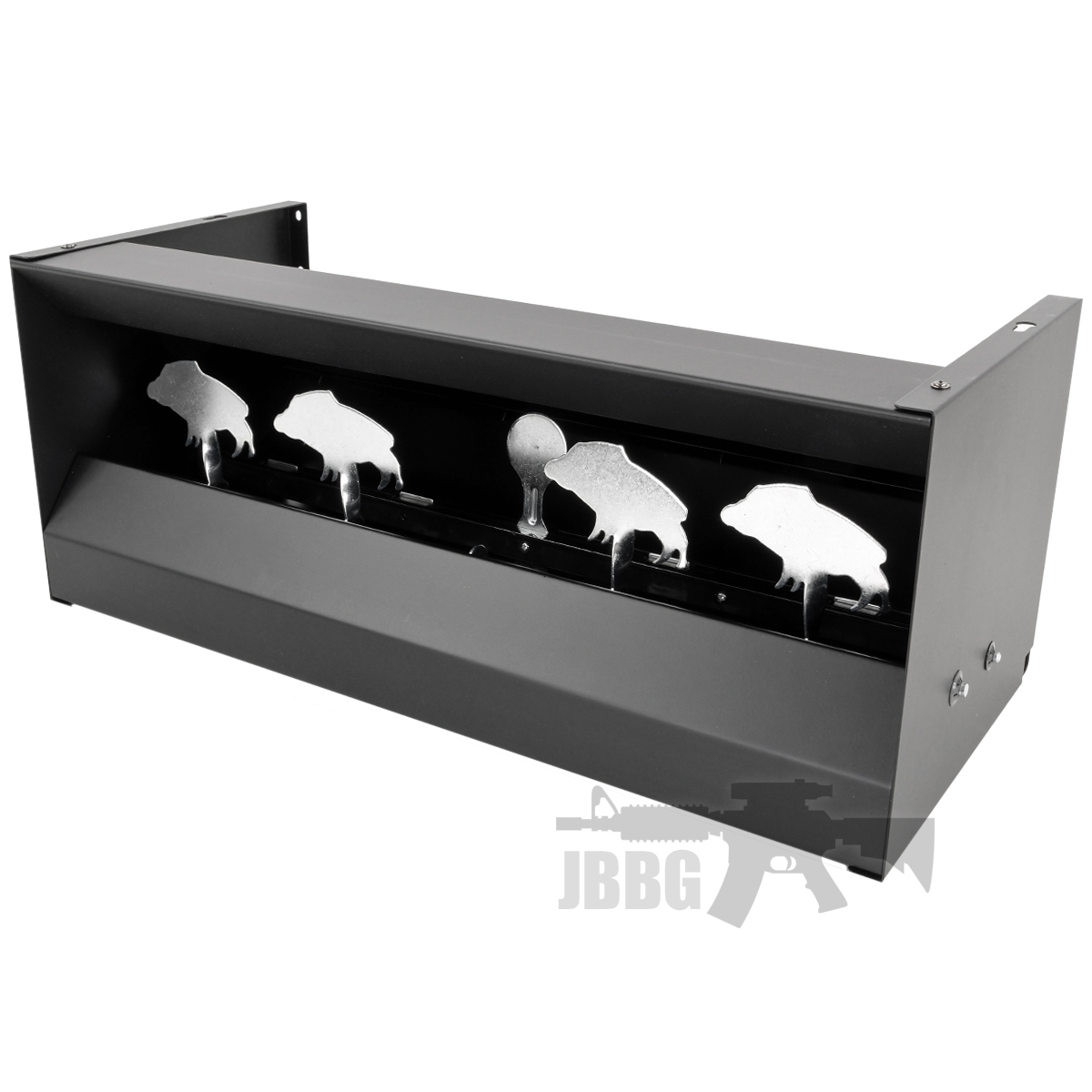 Self Resetting Knock Down Bison Target Box System 87755